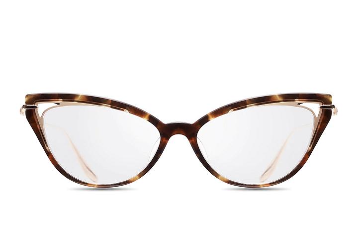 Dita Women's Artcal Glasses Brown Gold TRS214035 USA